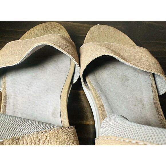 EILEEN FISHER Spree Sport Sandal Tan Platform Adjustable Ankle Strap Women's 8 - Picture 9 of 14